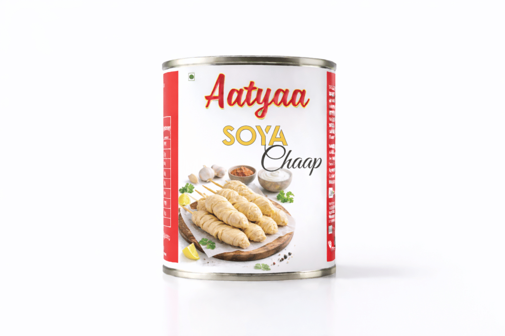 canned soya chaap